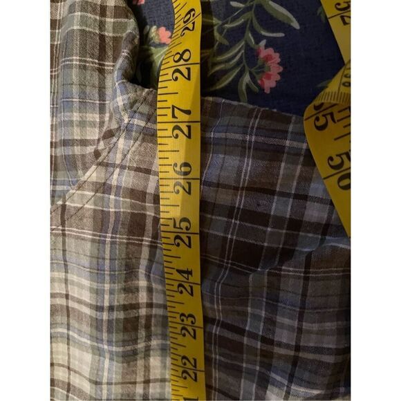 Timberland Mens Multicolor Button Down Plaid Checkered Polo Shirt 2XL - Picture 13 of 15